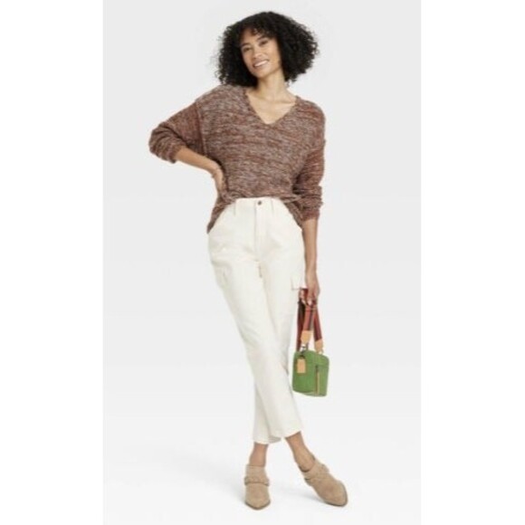 Universal Thread Women's Heathered Brown Knit Sweater Size: Medium (NWT) - Picture 9 of 9